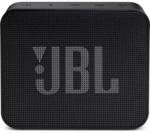 image of small black portable speaker 