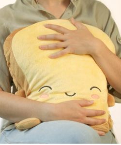 heated-pillow-toast-shaped-funny-christmas-presents-for-millennials