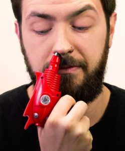 ray-gun-nose-hair-trimmer-funny-christmas-presents-for-millennials