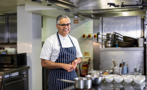 Cooking class with chef Atul Kochar