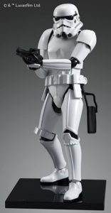 picture of stormtrooper figurine  1/12 Plastic Model Stormtrooper Star Wars 