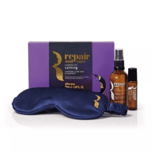 eye mask and essential oils set